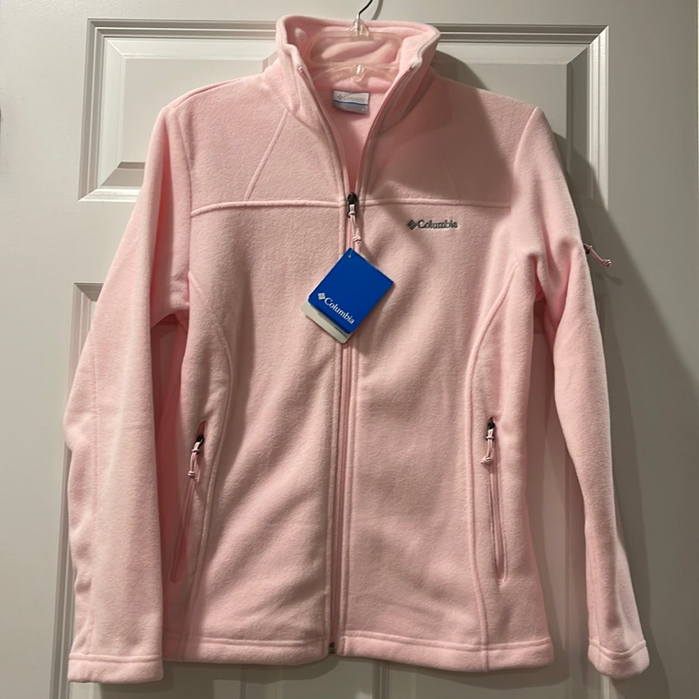 Columbia fleece zip up jacket
